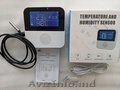 Wi-Fi датчик температуры и влажности с часами, Для умного дома Tuya Smart.